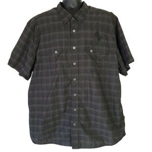 Harley Davidson Shirt Men Size 3XL XXXL Button Front Short Sleeve Metal Buttons